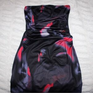 strapless women’s dress